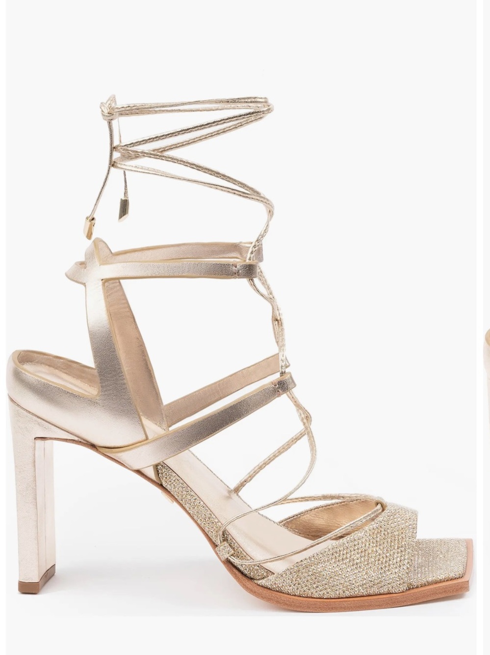 Daniella Shevel Pinot Pump in Metallic Gold